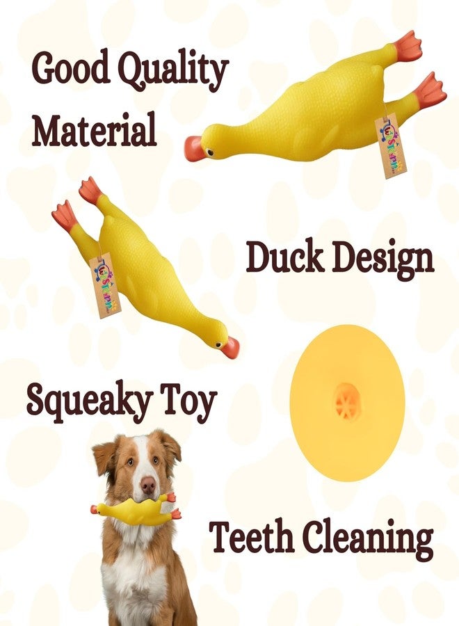 ويستيرن إرا تعد لعبة البطة الصريرية من العصر الغربي بتسلية لا تنتهي لحيوانك الأليف، مما يجعل وقت اللعب ممتعًا ومبهجًا. تضفي هذه اللعبة الحيوية لمسة احتفالية على صديقك ذي الفراء. - Image 3